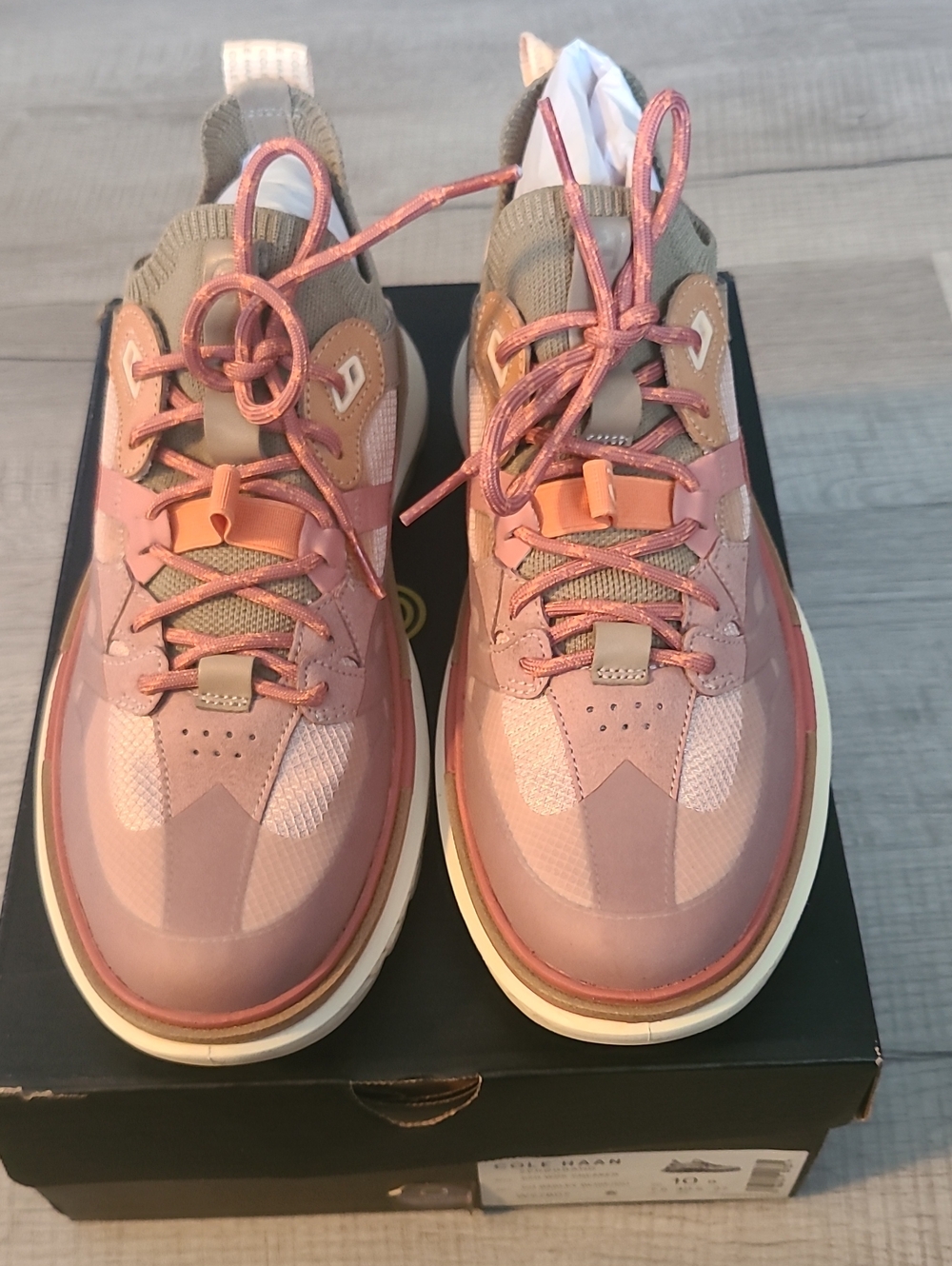 Cole Haan Pink and Tan Women's Sneakers